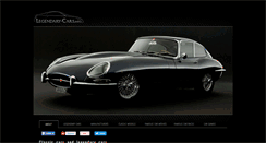 Desktop Screenshot of legendary-cars.info