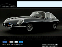 Tablet Screenshot of legendary-cars.info